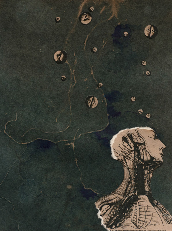 Jocelyn Mathewes • Mind and Medicine • Toned Cyanotype Print