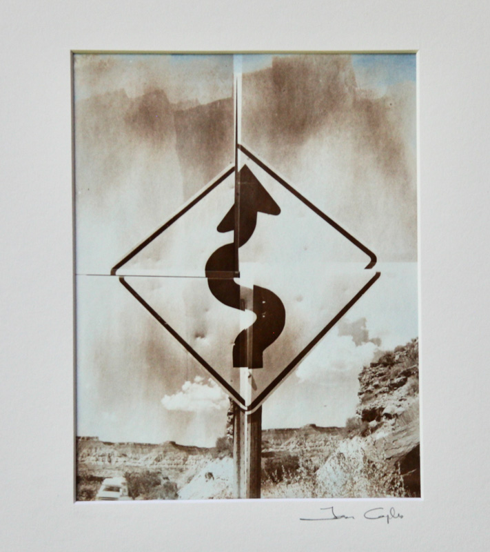 Tom Caples • 
Rockville, Utah •
Cyanotype over Van Dyke Print