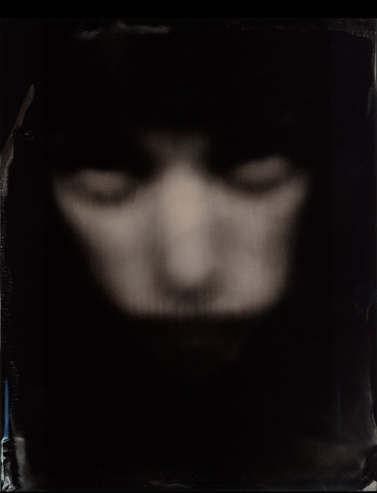 Connie Begg • San Francisco, Ca. •
Self Portrait •
Wet Plate Collodion Tintype •
$375
