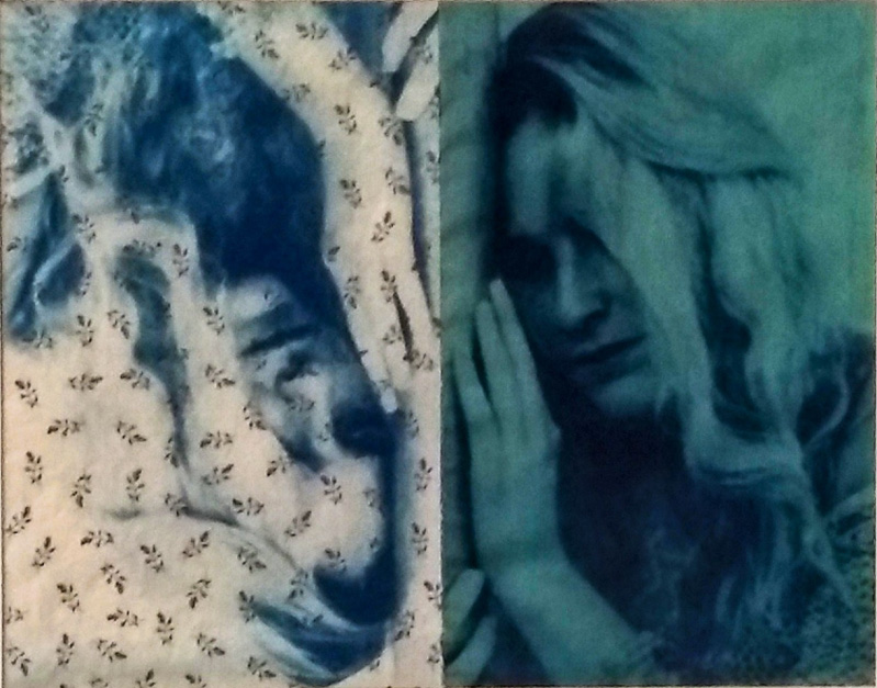 Leah Diament  • Denver, Co. •
Polina •
Cyanotype on Fabric