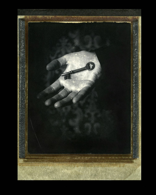 
Marisa Redburn •
With this Key • Honorable Mention • Aged Type 55 Polaroid Positive • 
Pigment Ink Print •
$600
