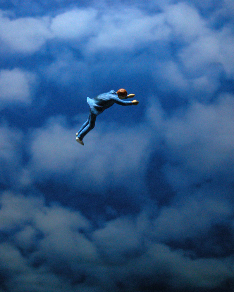 Mark Crummett • Falling 1 • Climbing, Jumping, Falling, Flying Series-