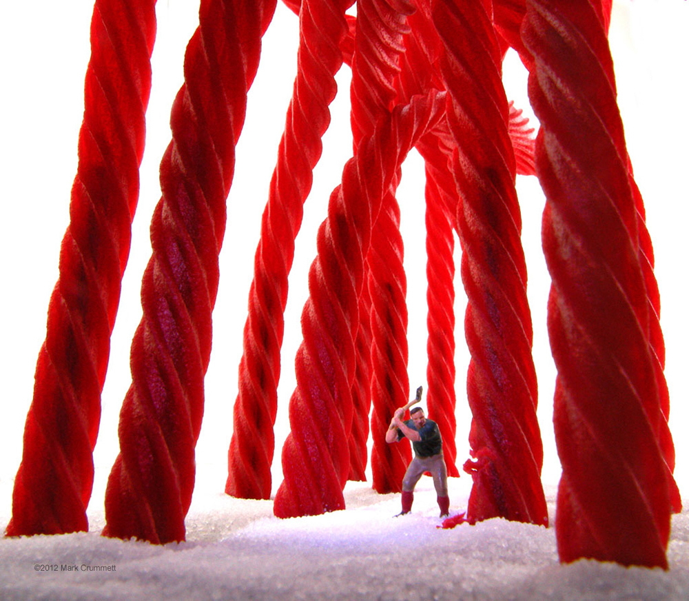 Mark Crummett • Red Vine Forest • Candyland Series