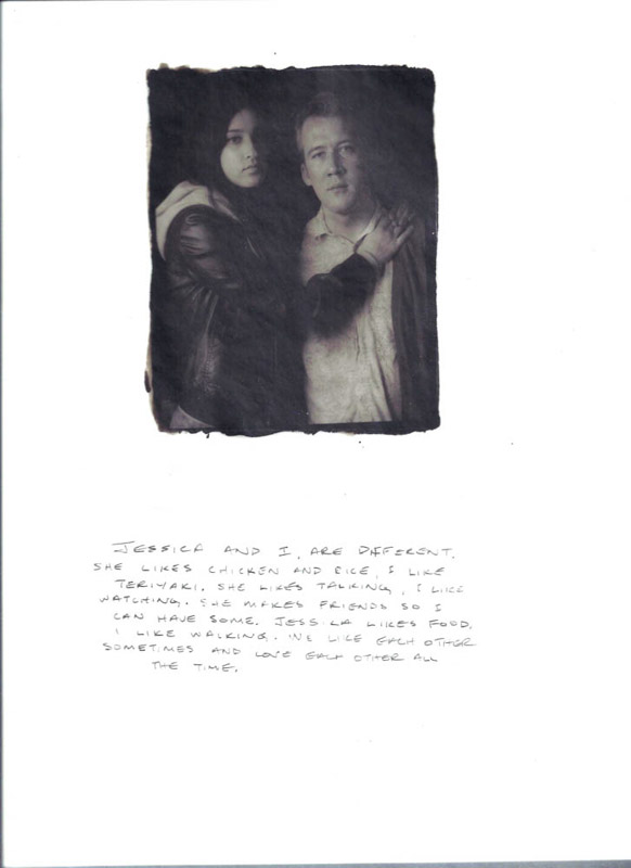 Kyle Dillehay • Tacoma •-Jessica and Jeremy •-Palladium Print on Vellum