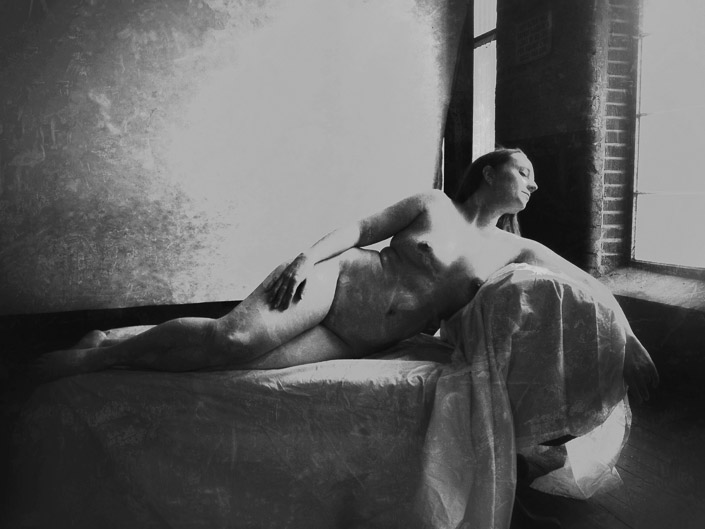 David Wolanski • Reclining Nude •  Dover, DE