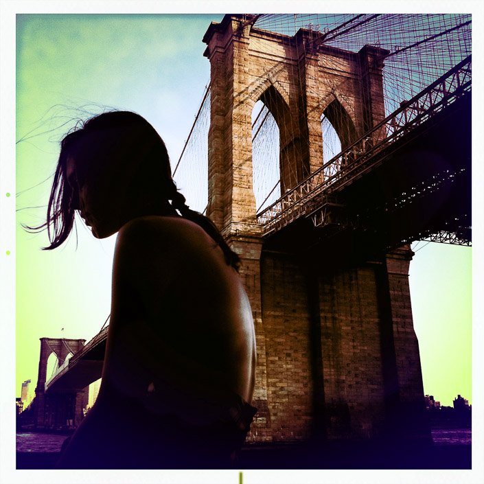 Bogdan Mohora • Seattle Wa. •
Brooklyn Bridge Poses With Diana 
