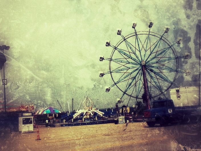 Cheryl A. Townsend • Stow, Oh. • 
Parking Lot Ferris Wheel
