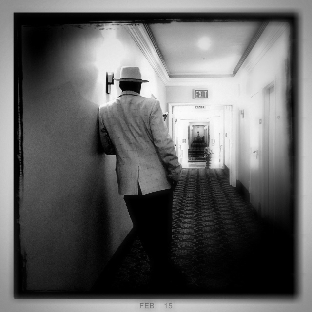Connie Gardner Rosenthal • Man in the Hallway • Los Angeles. Ca.