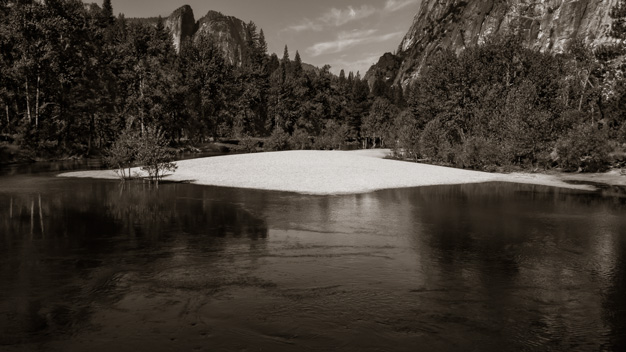 Ken Hochfeld • Sandbar On The Merced River