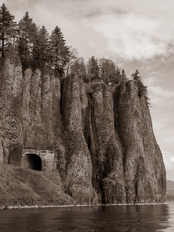 5 West Portal Cape Horn Railroad Tunnel 1