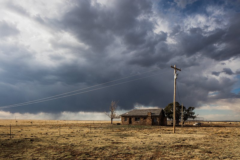 Brian Edwards •
Farmhouse, Mosquero, New Mexico