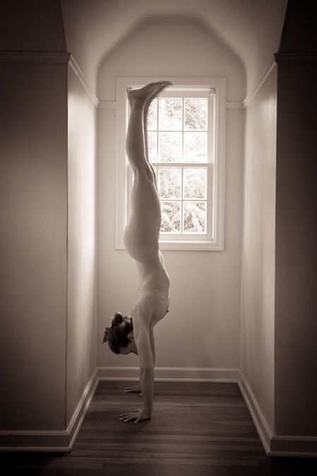 Michael Floyd – Portland, Or. -
Alcove Handstand -
Pigment Ink Print  -
$275