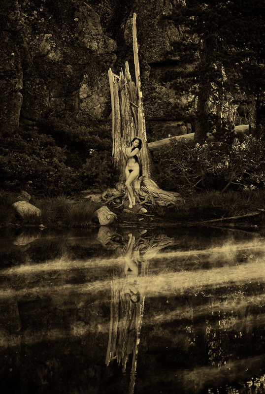 Dave Levingston • Blue River Dream At Lake On Donner Pass