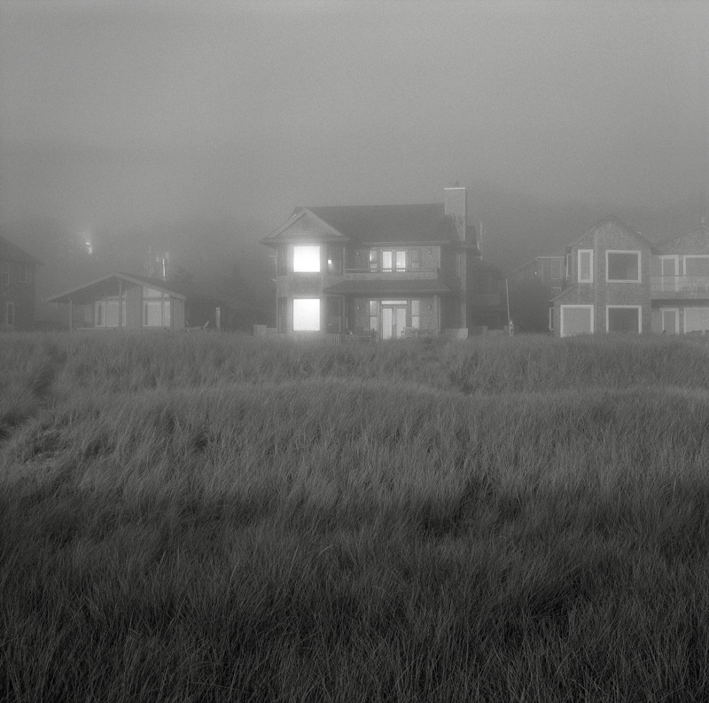 2. Sunset on Beach Houses, Manzanita, Oregon