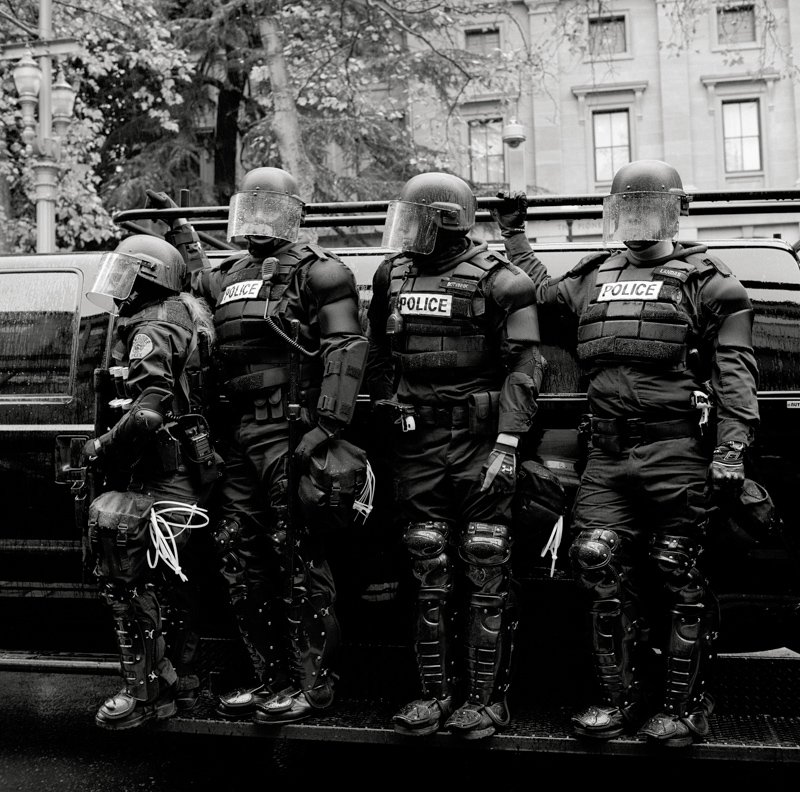 31. Riot Police, Portland