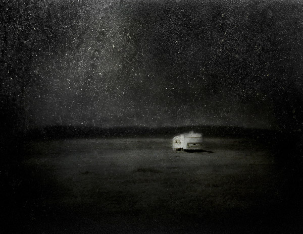 Erin McGuire - Starry Night In Lancaster CA - 8 x 10 on 8.5 x 11 - Pigment Ink Print