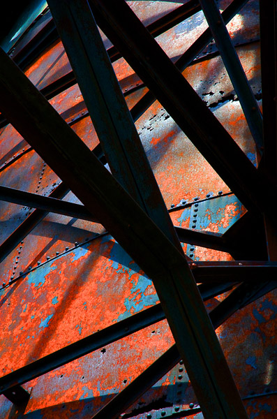 Michael Wilson - Mine Superstructure - 9 x 14 on 11 x 17 - Pigment Ink Print - $125