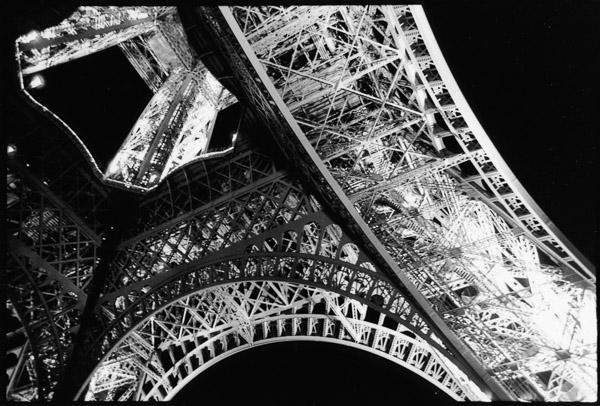 Shannon McClatchey - Tour Eiffel - 9 1-4 x 6 1-4 on 10 x 8 - Silver Gelatin Print - $175