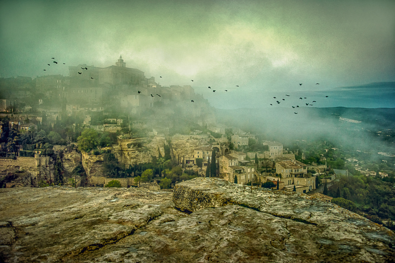 Fog Over Gordes