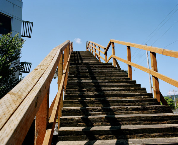 Lisa Gidley • Portland Cloud Stairs