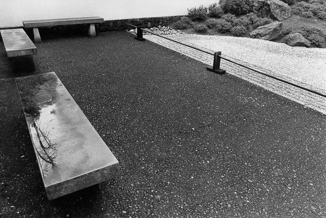 Ann Kendellen • Japanese Garden (Three Benches), Portland, Oregon, 2000