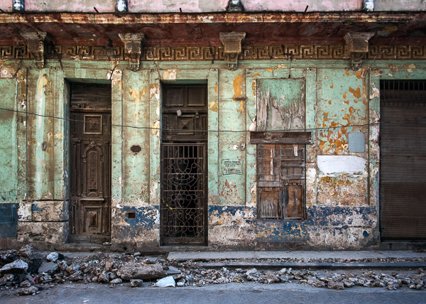 Jody Miller • Crumbling Facade, Old Havana