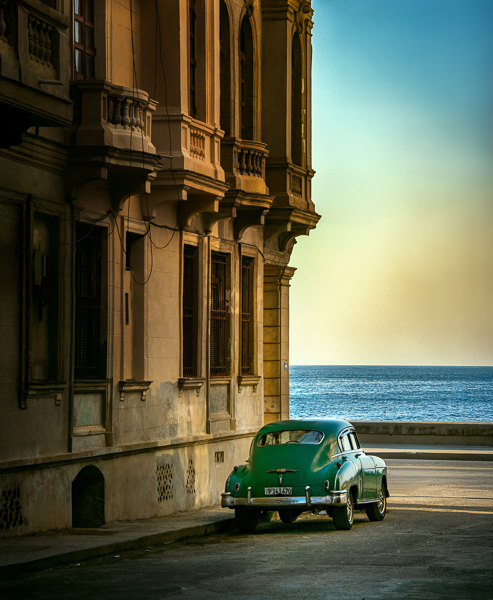 Jody Miller • Lone Car at Sunset
