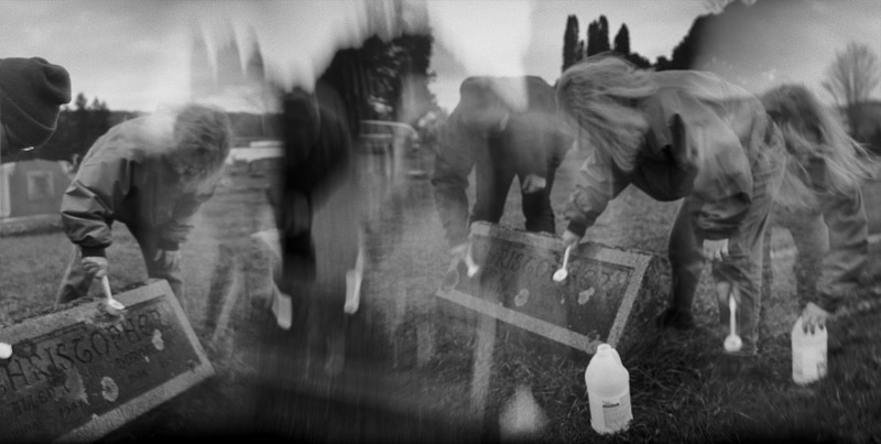 Ben Altman • Cleaning Family Gravestones, Thanksgiving Weekend
