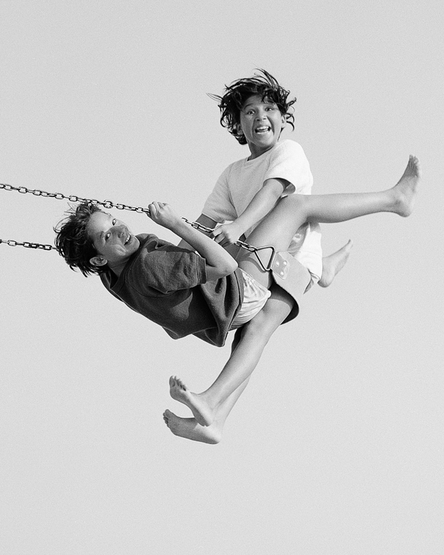 Walt O'Brien • Girls on a Swing